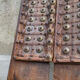 Pair of wooden shutters India Rajasthan XIXan