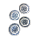 Vintage flower plates