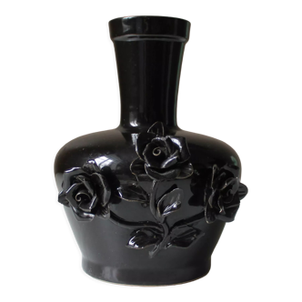 Vintage ceramic slip vase