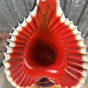 Spectacular Vase Murano vintage Shell 1950 blown