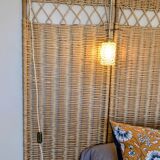 Baladeuse en verre taillé des années 60 - Lumière d'appoint (2 disponibles)