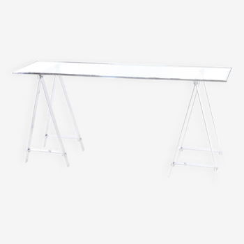 Stainless steel console