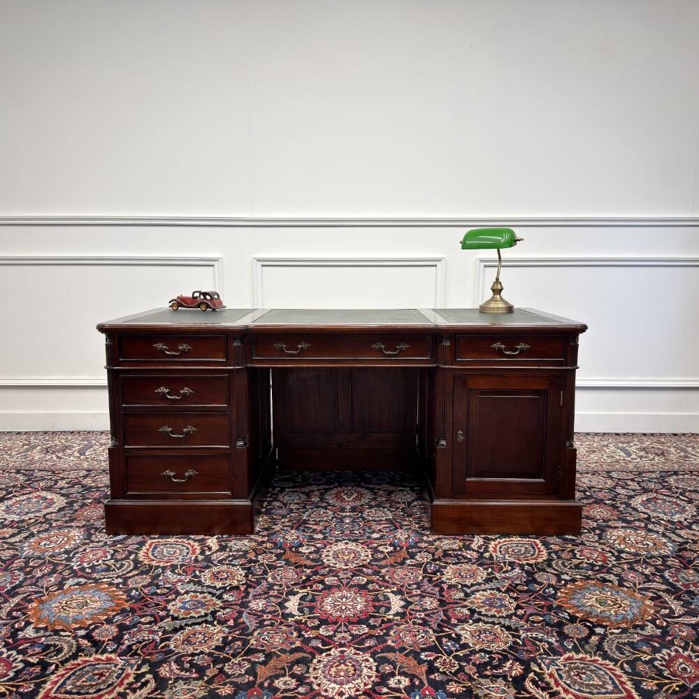 Classic English Desk with Backboard