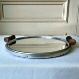 Plateau miroir rond