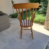 Vintage solid wood rocking chair
