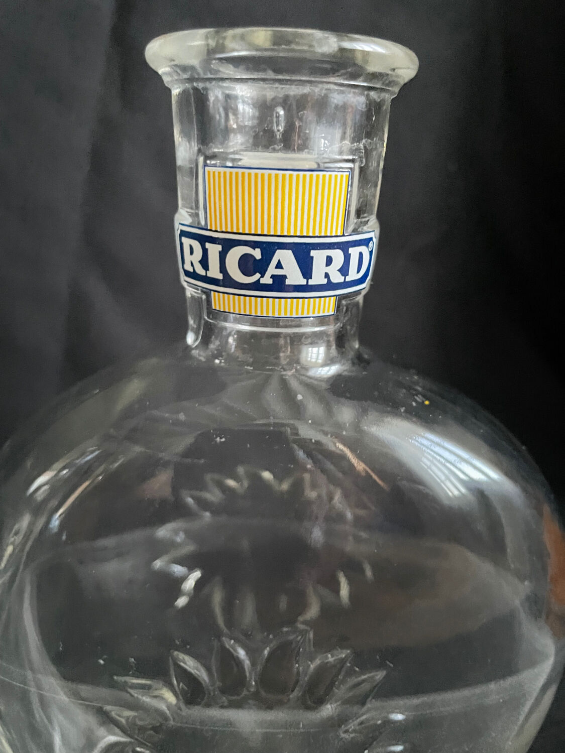 Carafe Ricard Edition 2017 - Design Rectangulaire Élégant Avec Couvercle Rétractable - 0,61 Kg