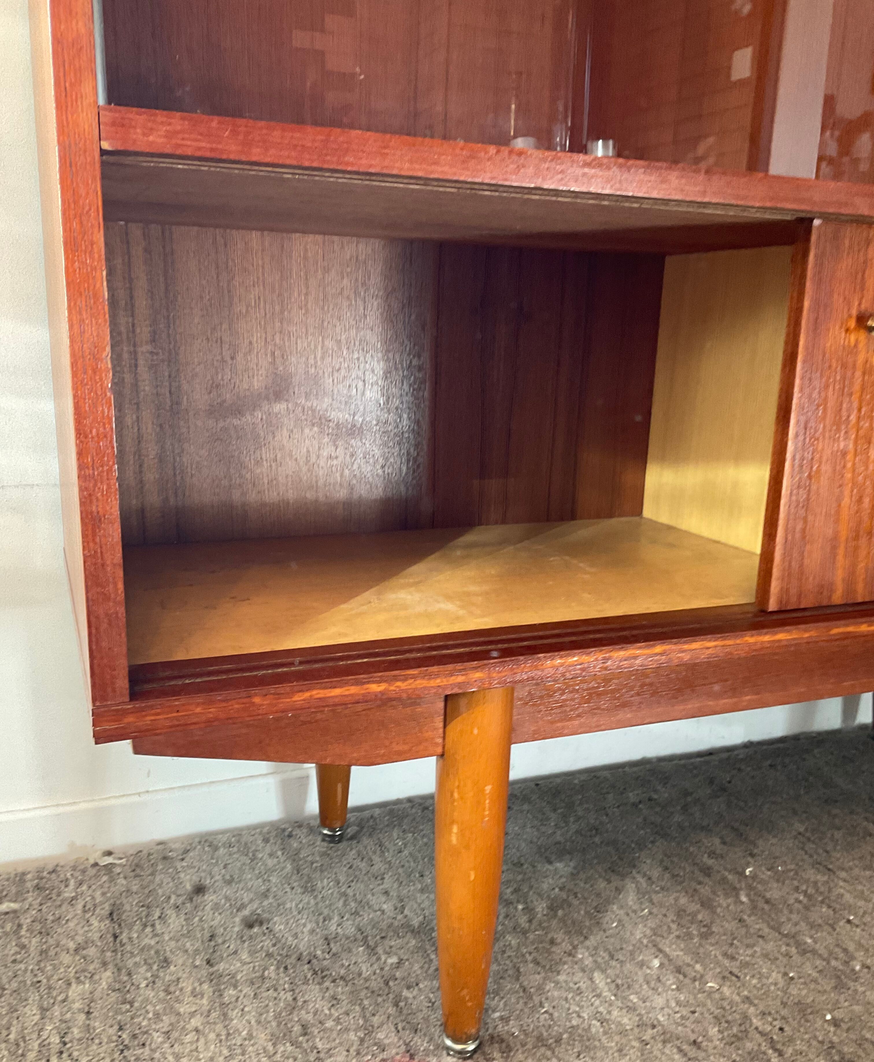 Scandinavian teak bar from the 60s and 70s