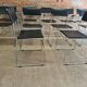 Set of 8 vintage design chairs by Giandomenico Belotti for Alias