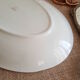 Large oval dish Gien model Floreal - vintage
