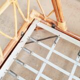 Rattan bed bench