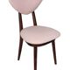 Chaise cœur rose eau vintage Europe 1960s