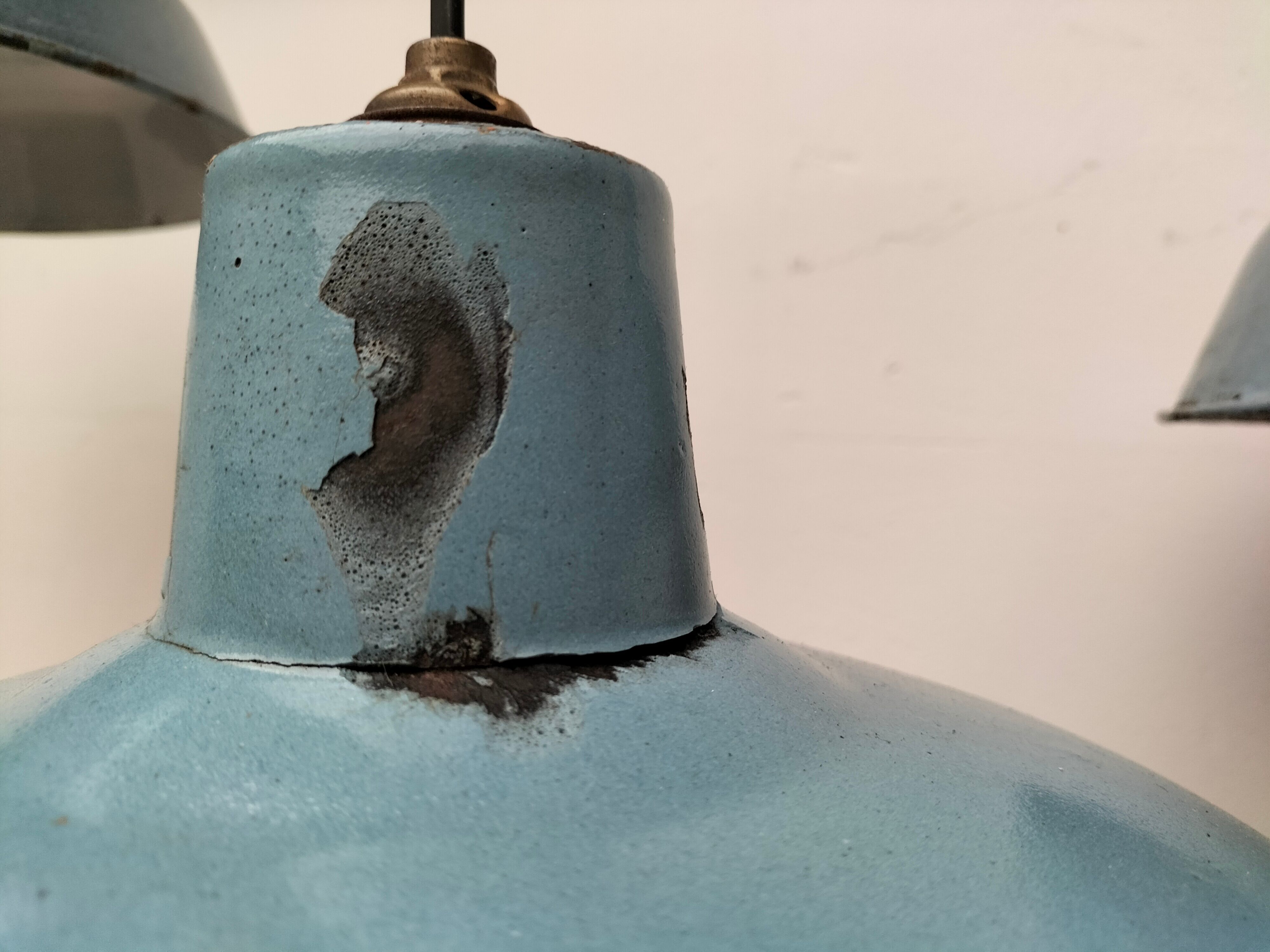Series of antique lamps