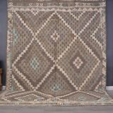 Oushak Decorative Kilim Rug 1884