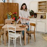Table bois vintage