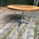 Inlaid circular table
