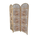 Vintage rattan screen
