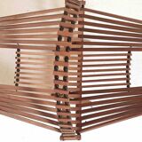 50s scandinavian foldable fruit basket