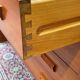 Commode bibliothèque bar scandinave en teck vintage années 60