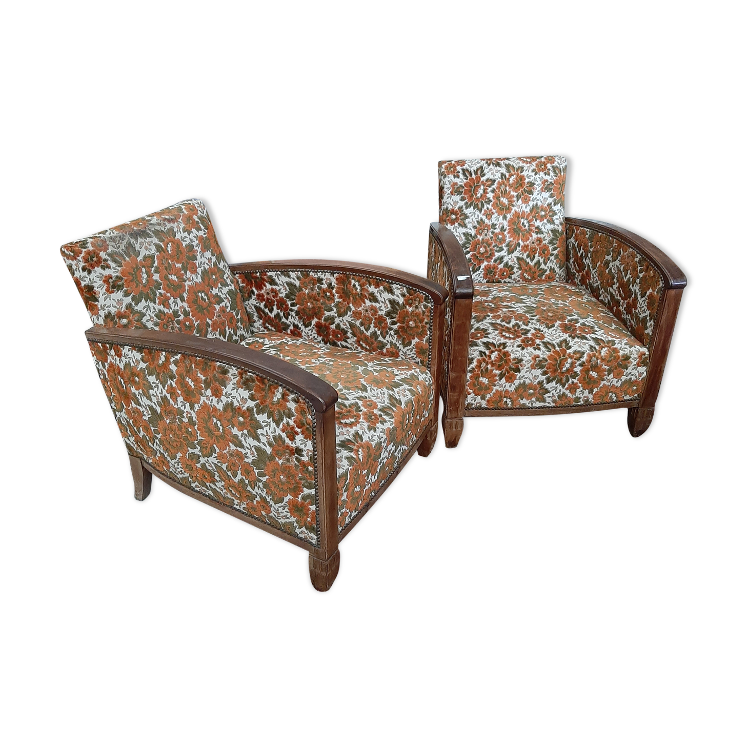 Pair of armchair art deco