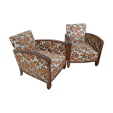 Paire de fauteuils art deco