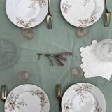 Porcelain plates from Limoges