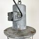 Large Industrial Cast Aluminium Cage Pendant Light , 1960s