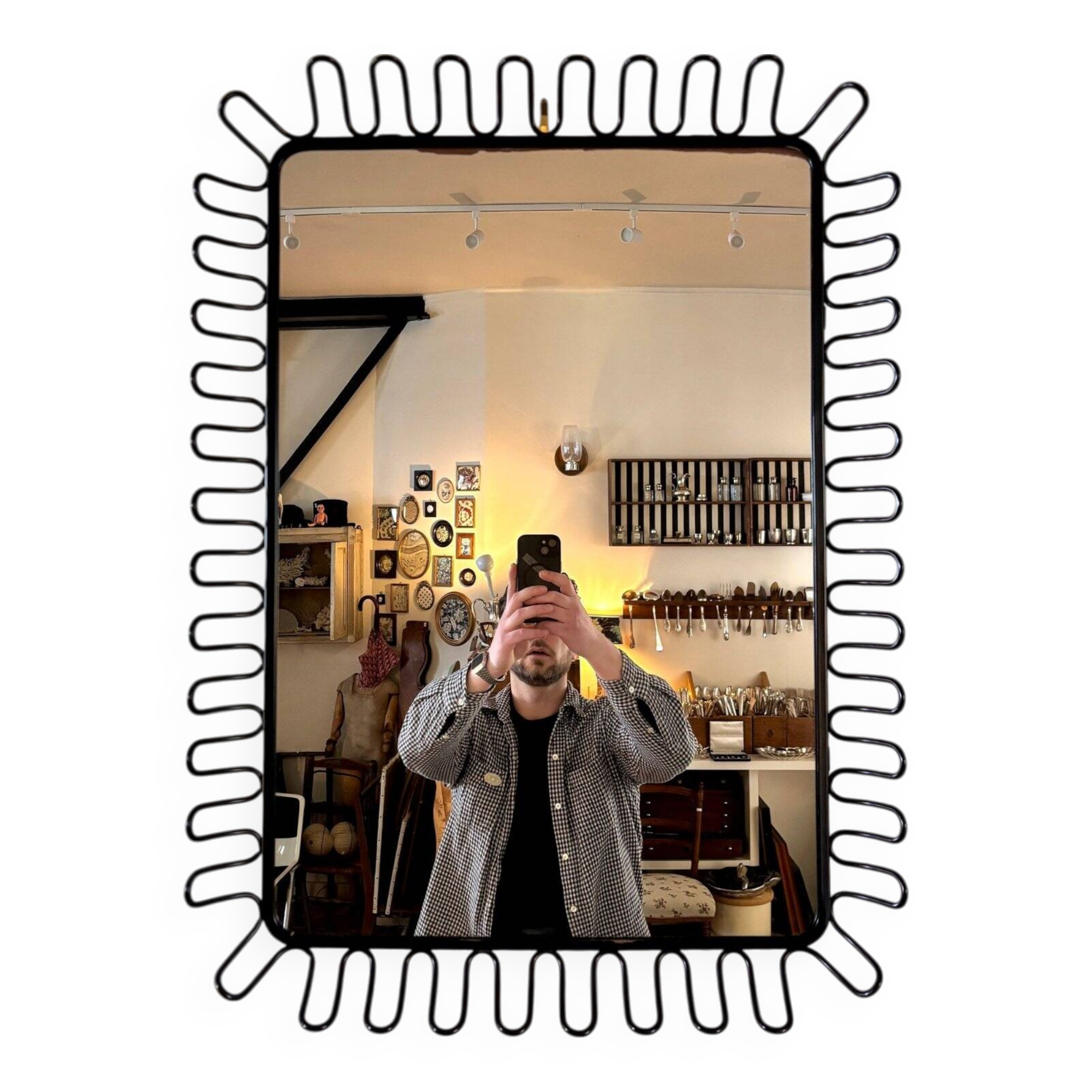 "Mandal" model mirror by Ikea, 1990s