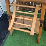 Vintage wooden high chair