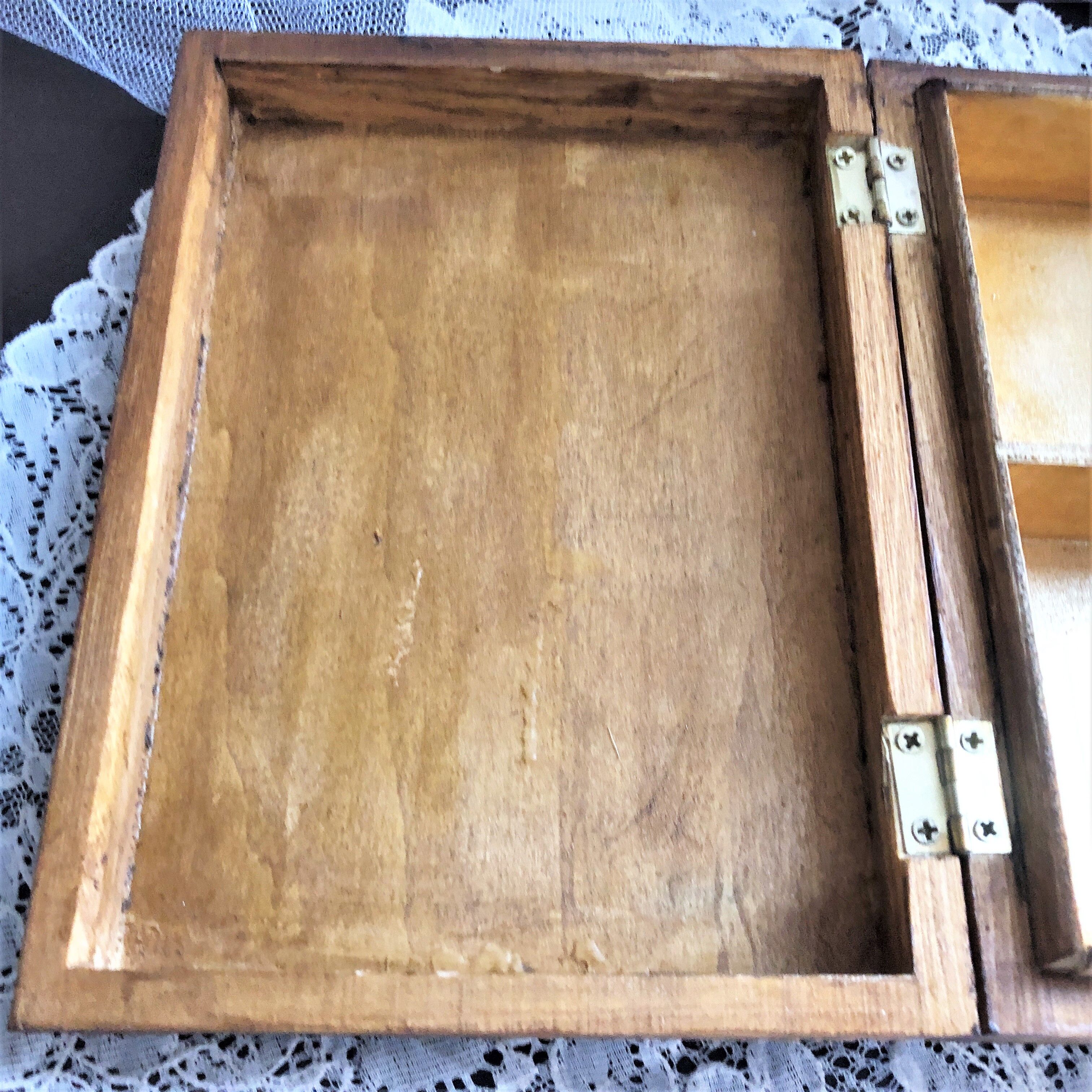 Wooden box for card games