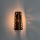 Simple metal wall light in brutalist style, 1970s, Germany.