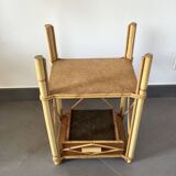 Rattan Bedside