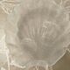 Frosted glass wall sconce Murano Art Deco vintage shell
