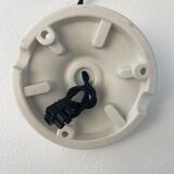 Old suspension glass holophane 25.5 cm vintage