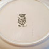 Plate in iron earth saint amand model 4015