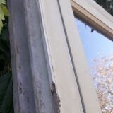 Wooden canopy 3 windows with bellows and abbatant