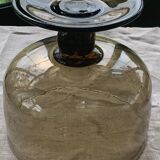 Fruit cup in brown blown glass the vintage France rocker