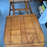 Solid oak farmhouse table