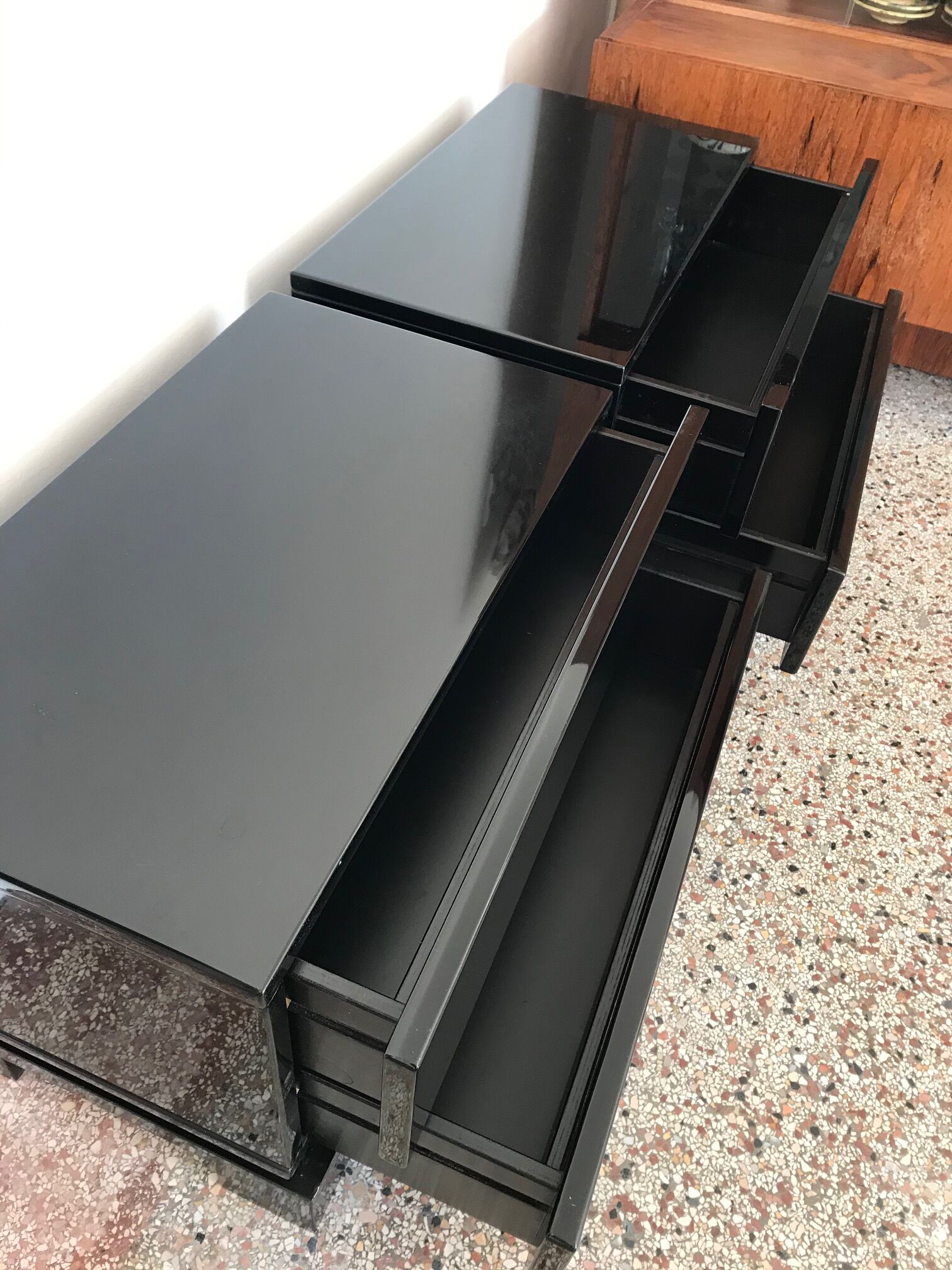 Last wood bedside tables