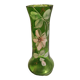 Vase en verre émaillé art nouveau