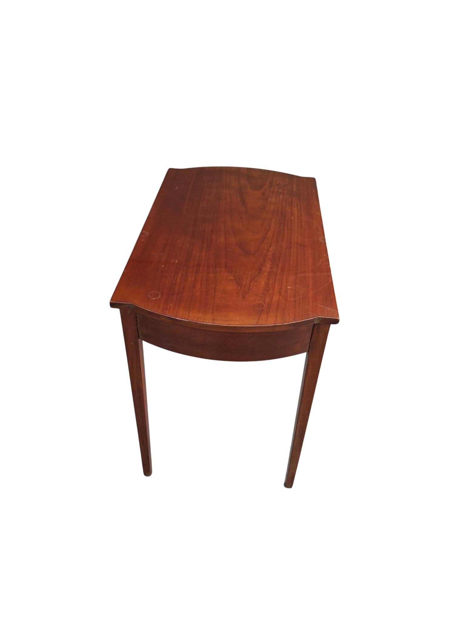 Table basse Mid-Century Modern des années 60 en bois précieux, design vintage.