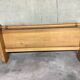 Solid oak bed