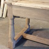 19th oak farm table