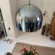 Large Mid-Century Space Age Bell Pendant in Chrome from Staff, 1970s