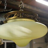 Art Nouveau hanging lamp