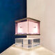 Acrylic Glass and Brass Lamp from ND, Italy, 1970s