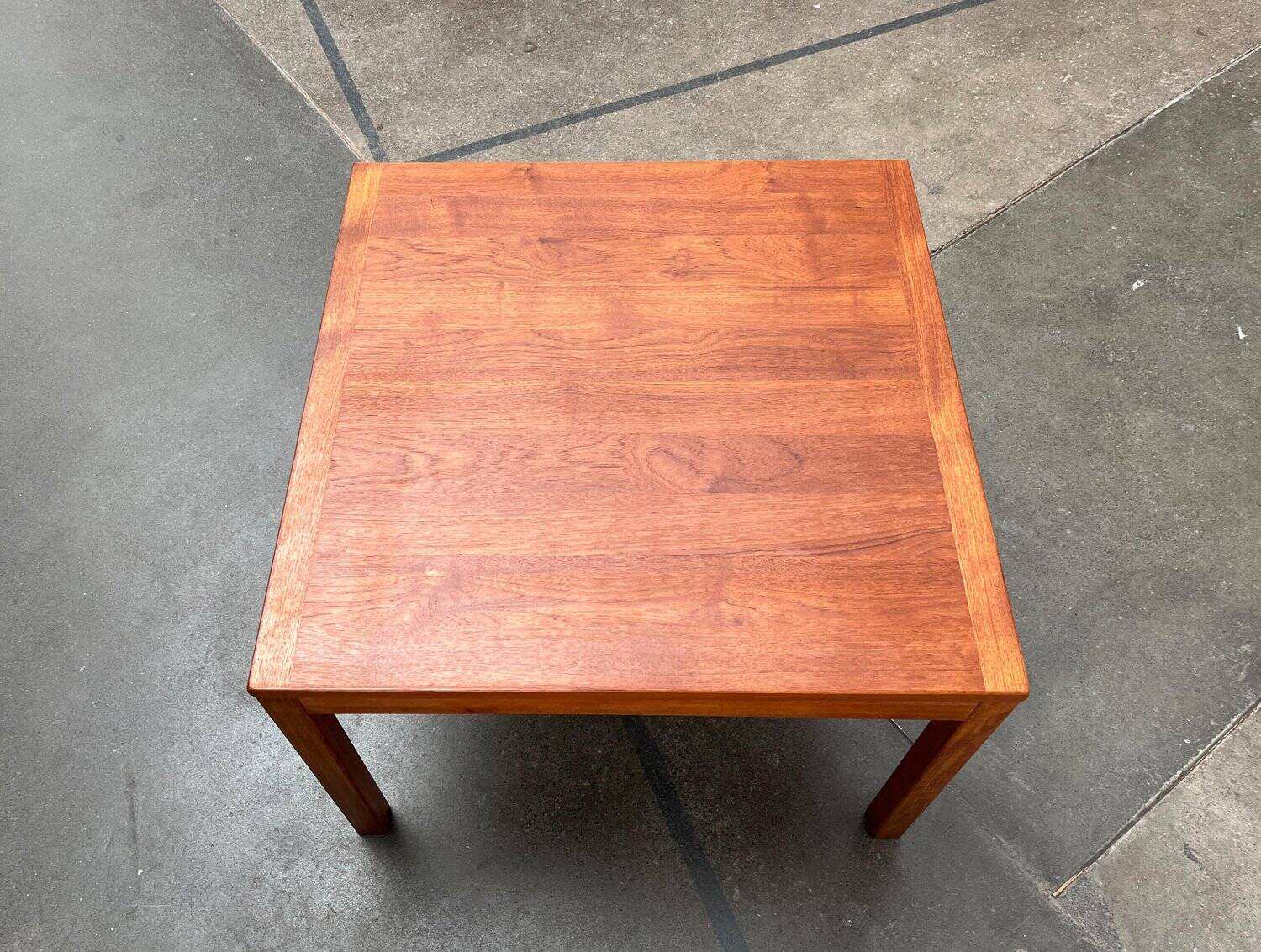 Mid-century teak coffee table from Vejle Möbelfabrik, Denmark, 1960s.