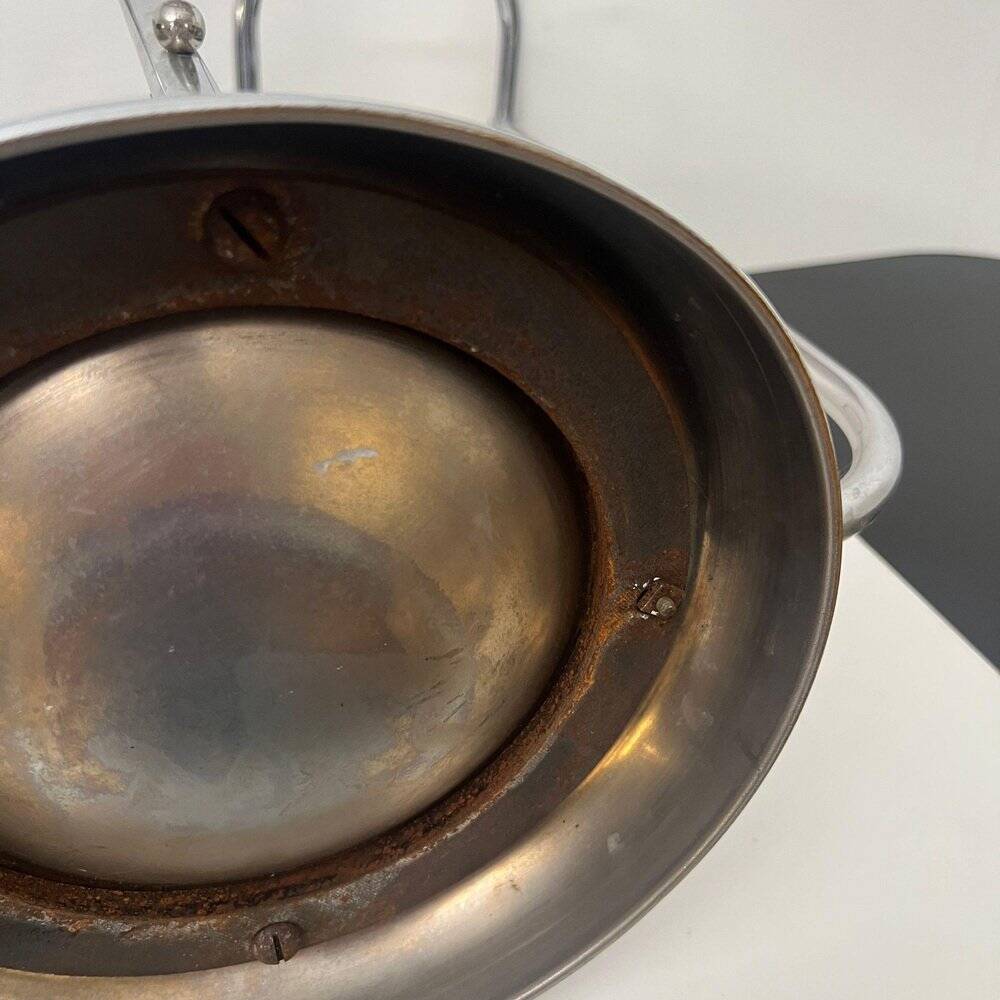 Art Deco Chrome Umbrella Stand in Tubular Steel and Chrome-Plated, Belgium, 1930