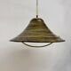 Mid century design lucite hanging Lamp , 1970s