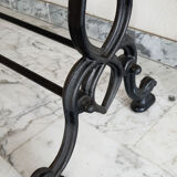 Bistro table white marble 4 pers