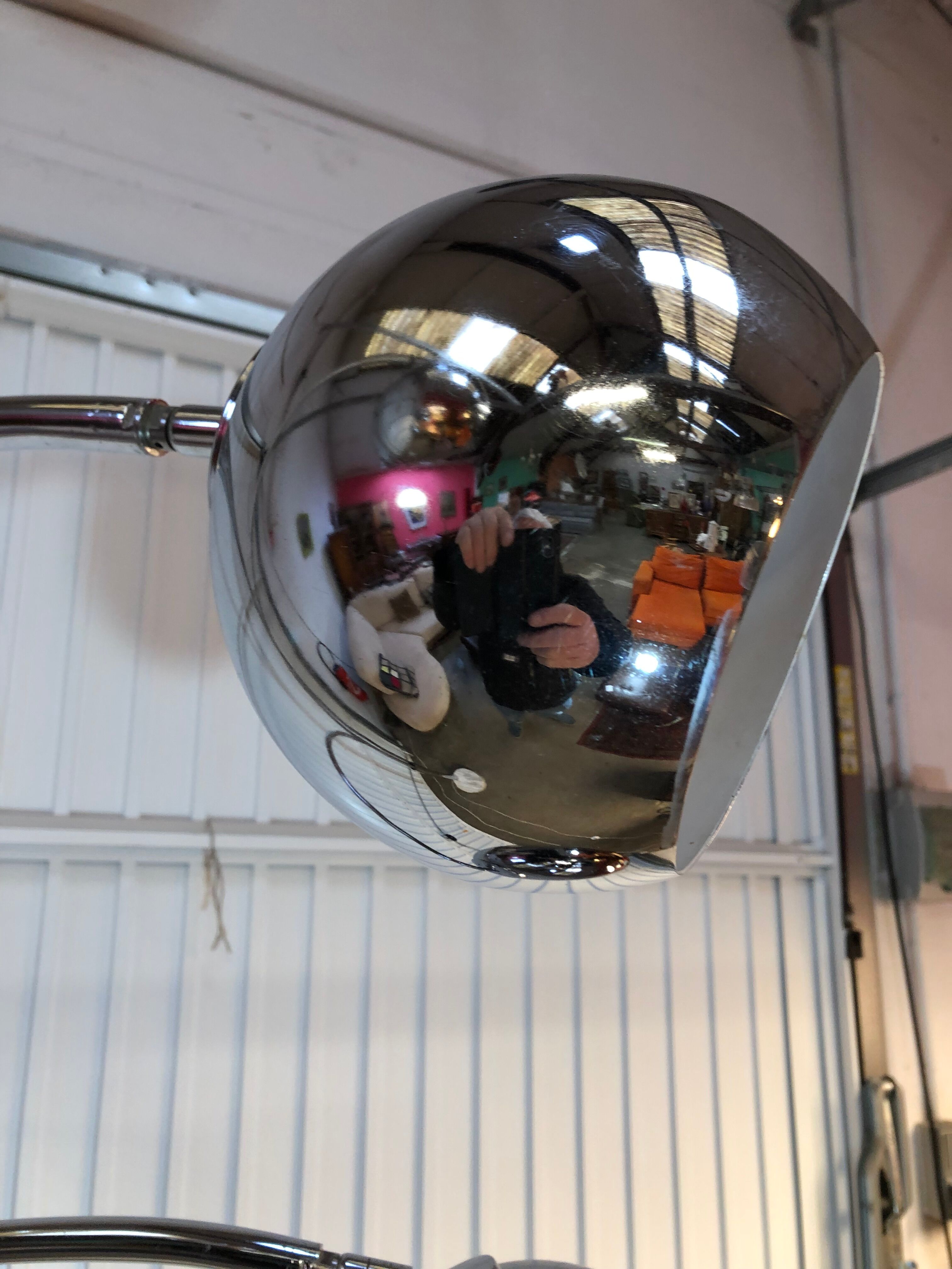 floor lamp lily of the valley design goffredo reggiani 1970